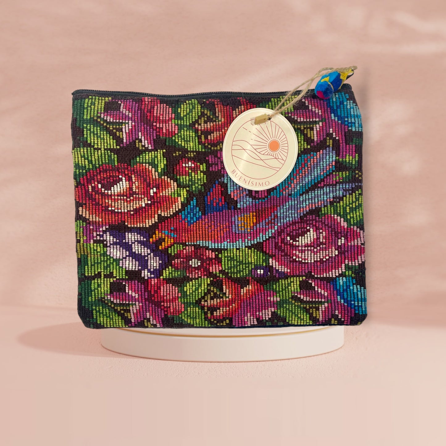Huipil zippered pouch LG