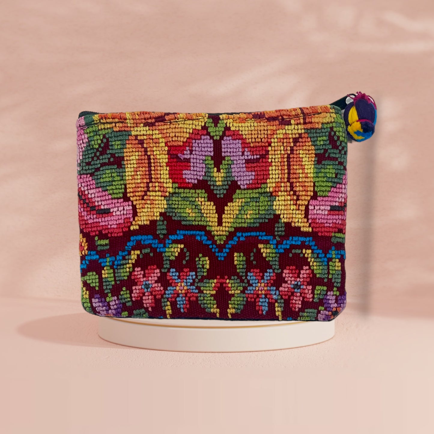 Huipil zippered pouch x-small