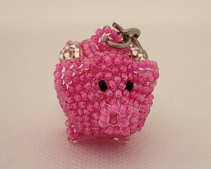 Flying Pig Keychain