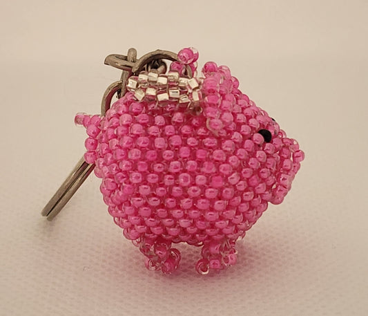 Flying Pig Keychain