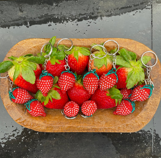 Strawberry Keychain