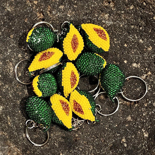 Avocado Keychain